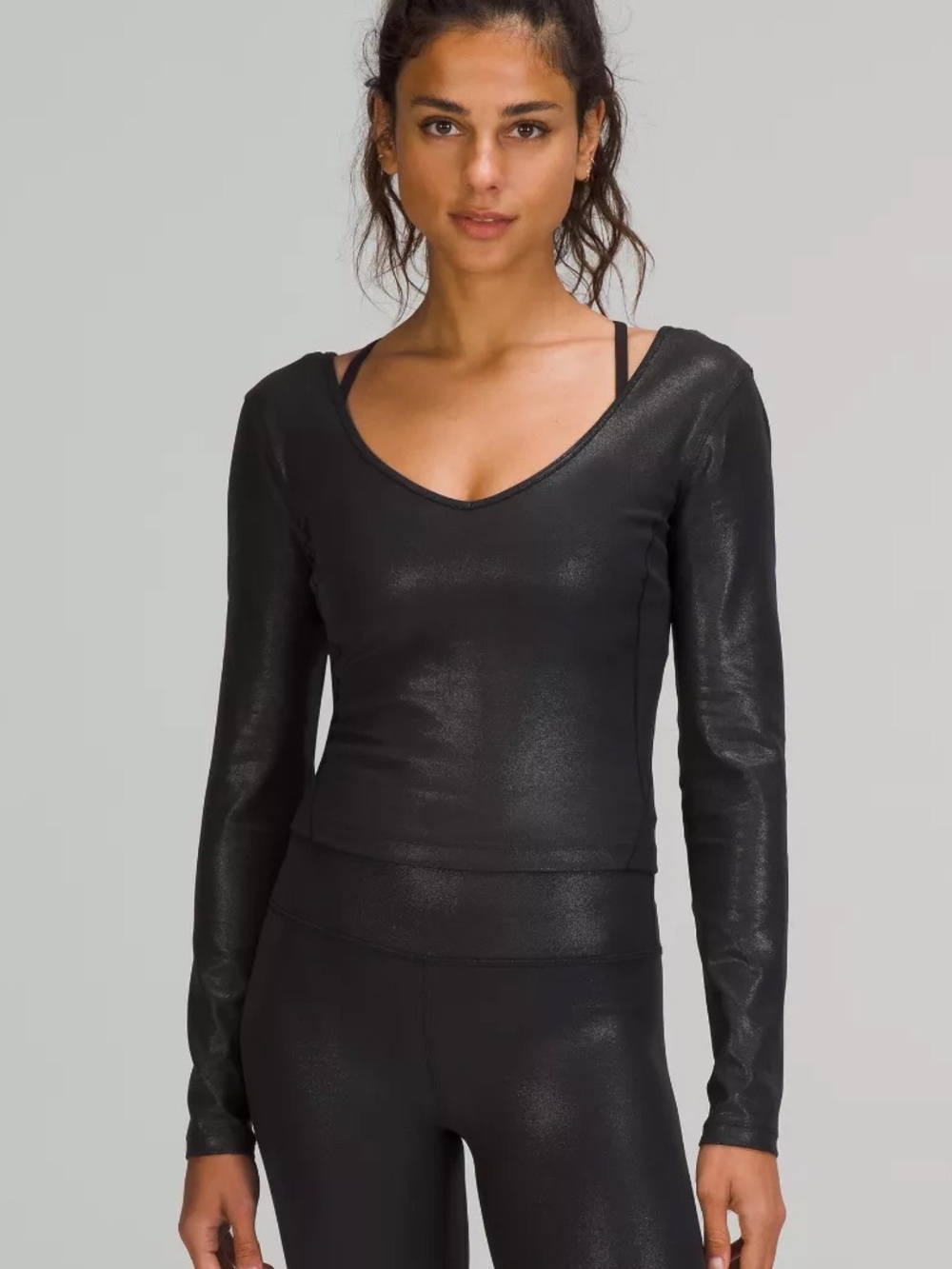 Lululemon align long sleeve shine shirt